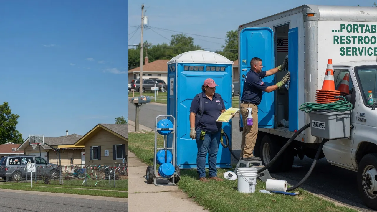 Portable Toilet Rental in Coalmont, IN near me